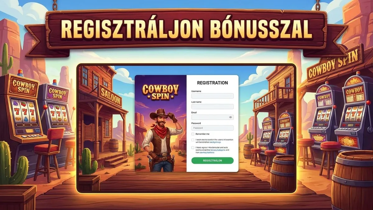 Regisztráció bónusszal